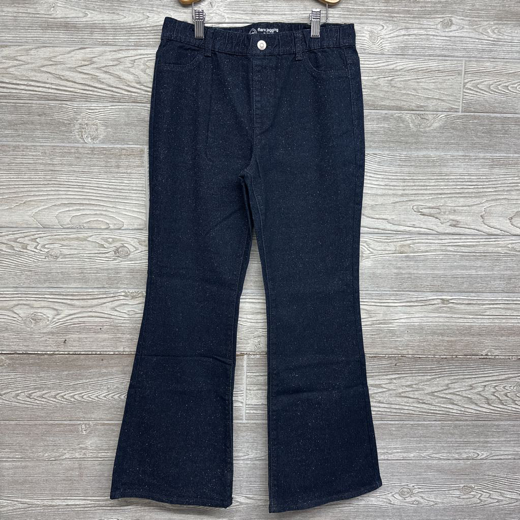 Flare Glitter Jeggings 14