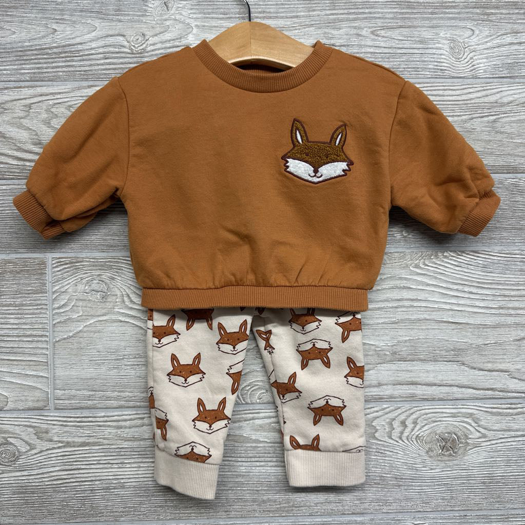 Crewneck Fox & Pants 3M