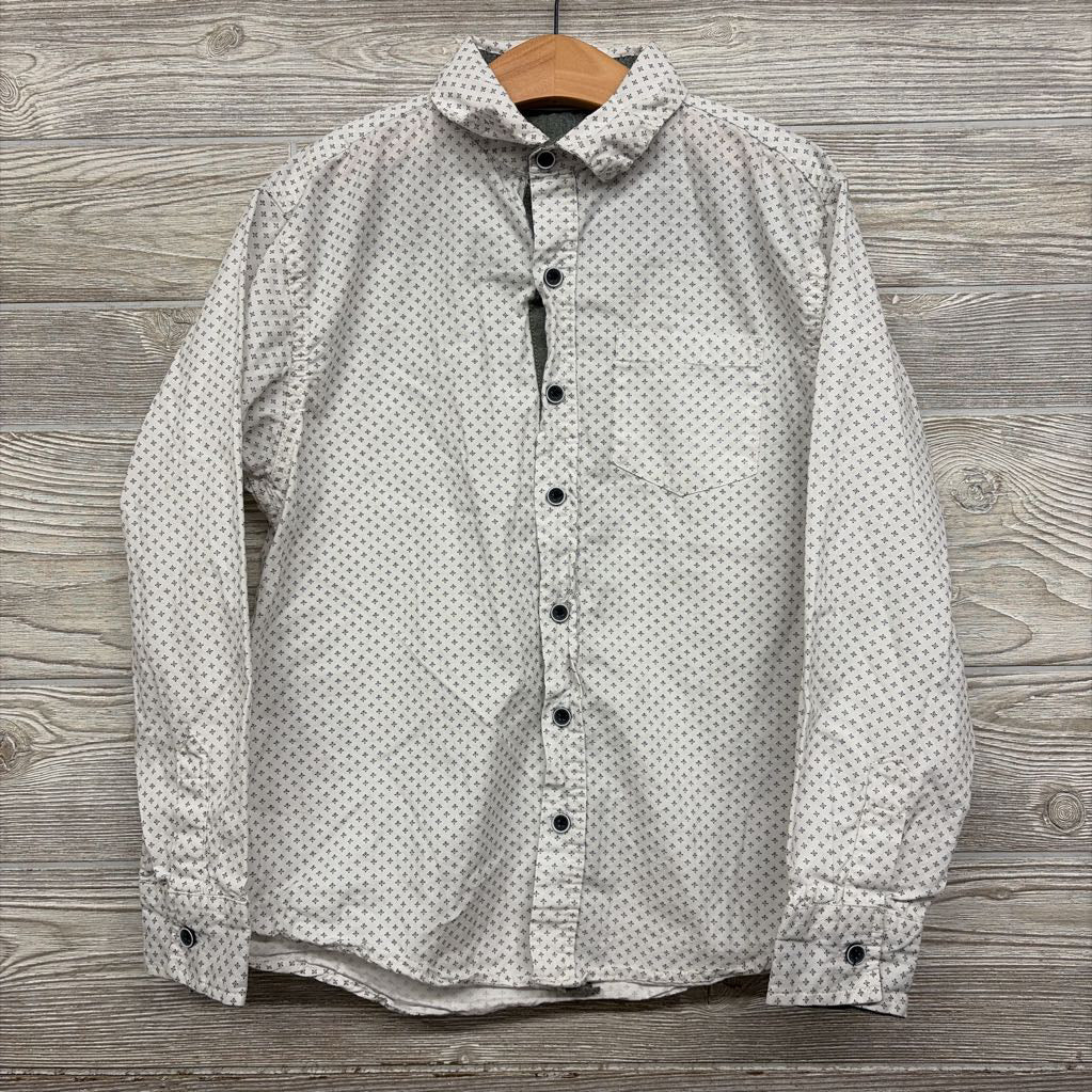Button Up Dress Shirt Flowers 10