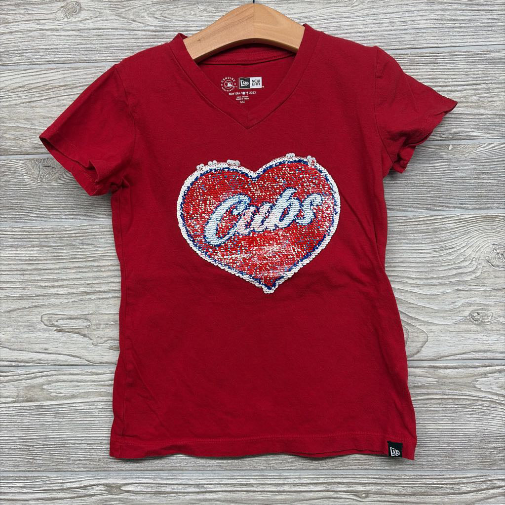 V Neck Shirt Sequins Cubs 6