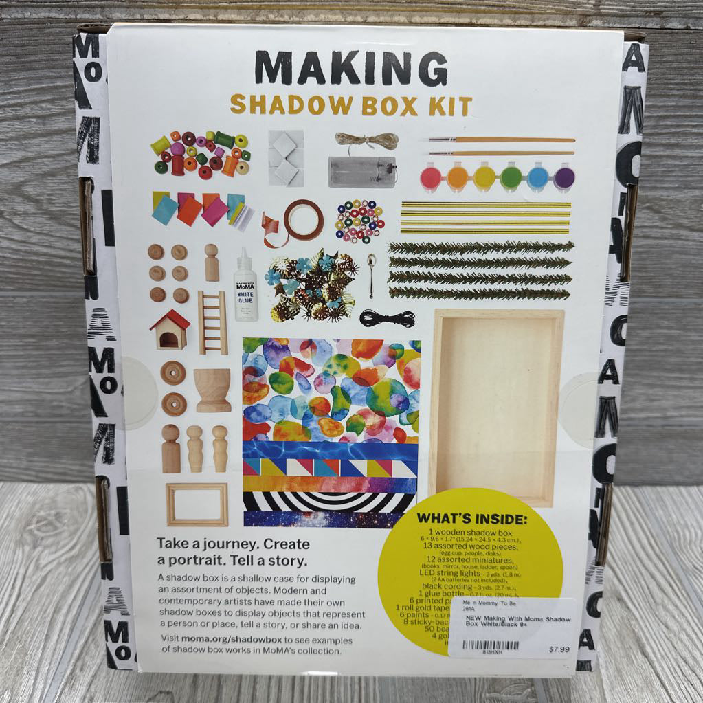 NEW Making With Moma Shadow Box