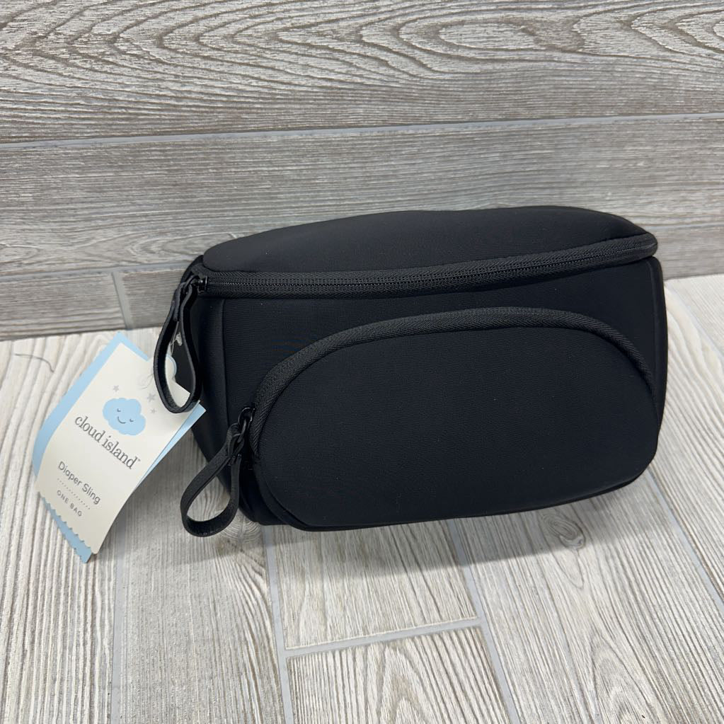 NEW Faux Neoprene Diaper Sling