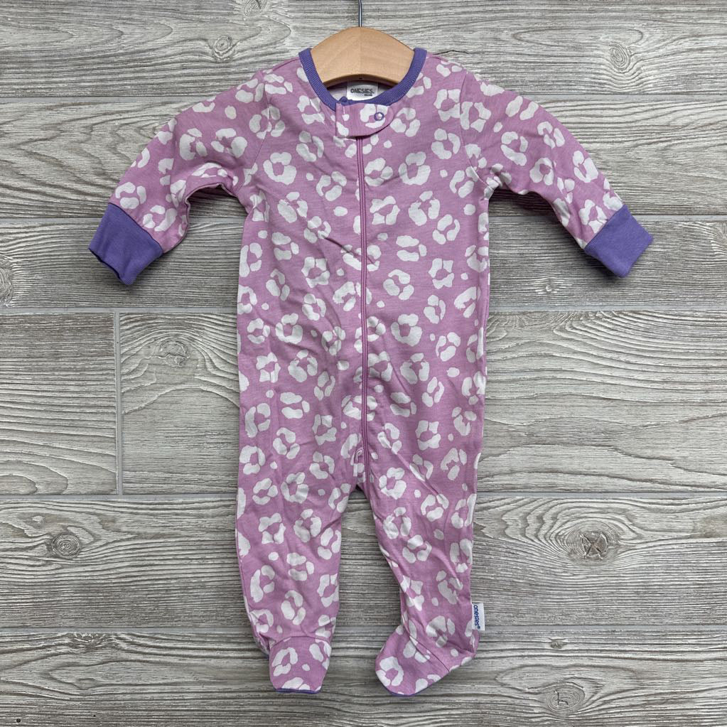 NEW 4 Pk Sleepers Hearts Flowers Animal Print Rainbows 0-3M