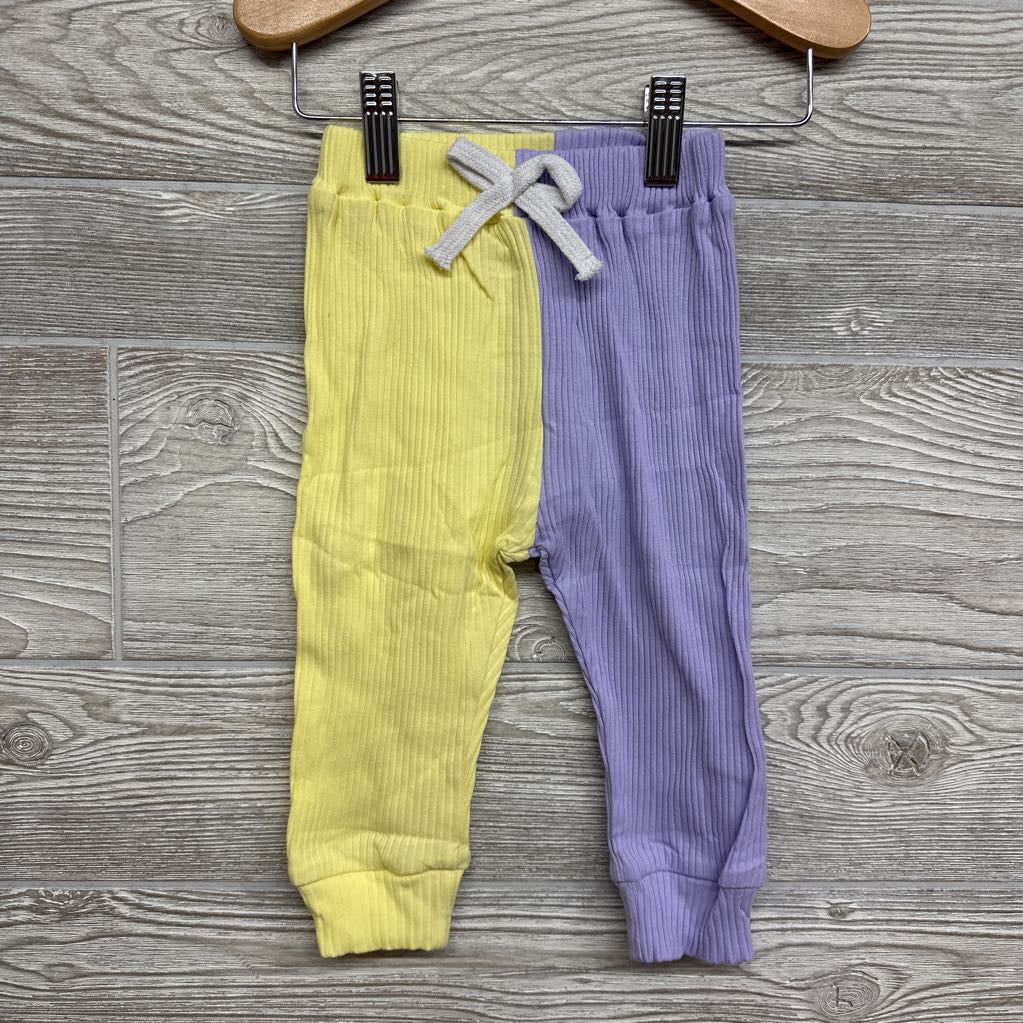 Ribbed Henley Shirt & Pants 6M
