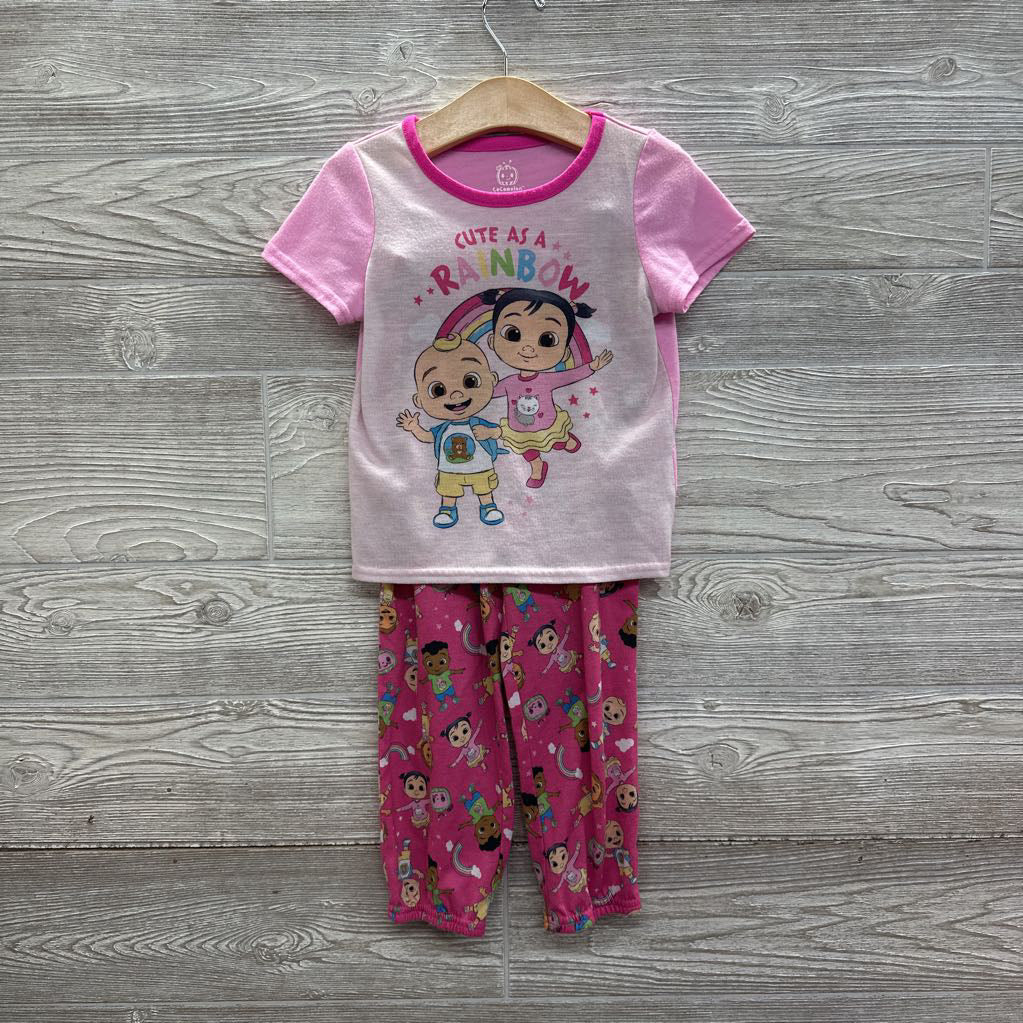 2 Pc Pj Cute As A Rainbow 4t