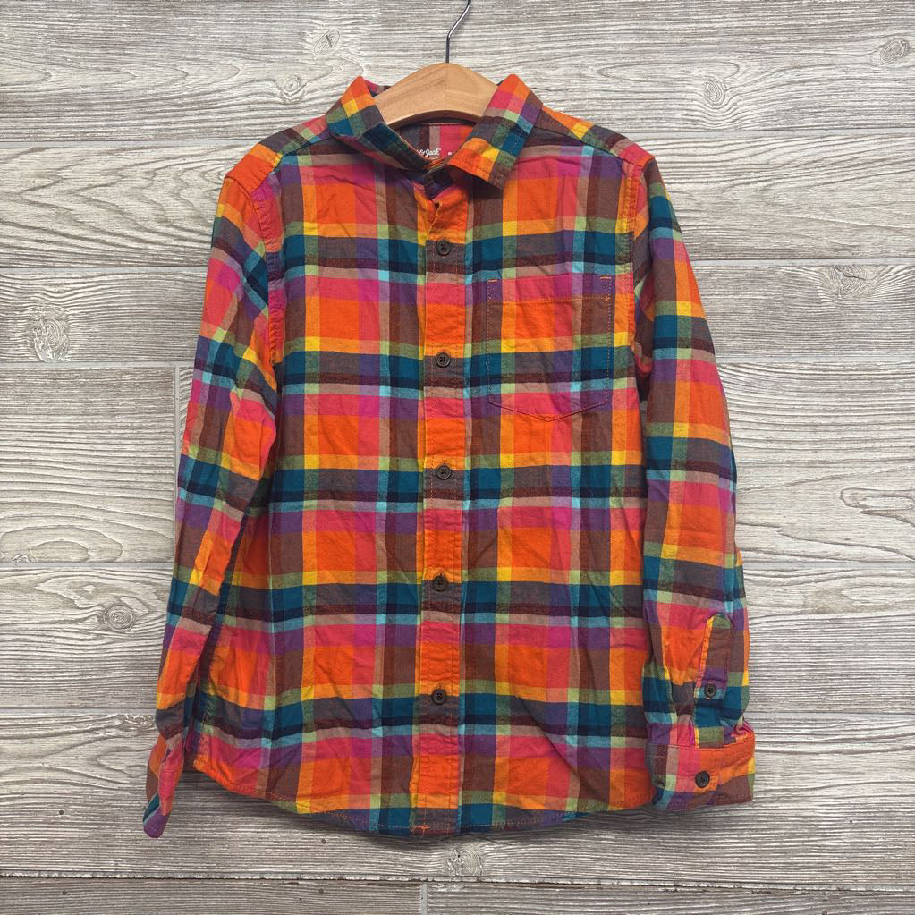Flannel Button Up Shirt 8