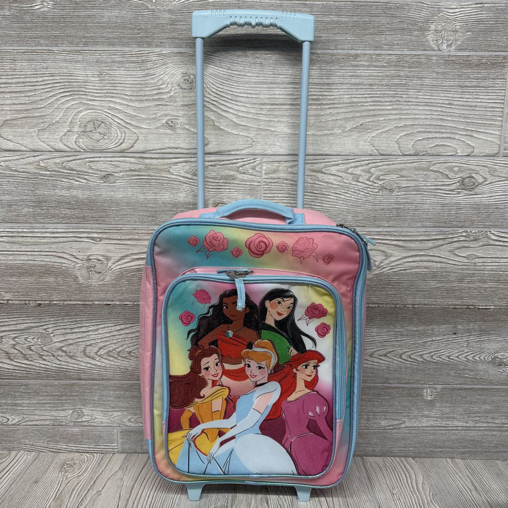 Princess Soft Sided Rolling Suitcase