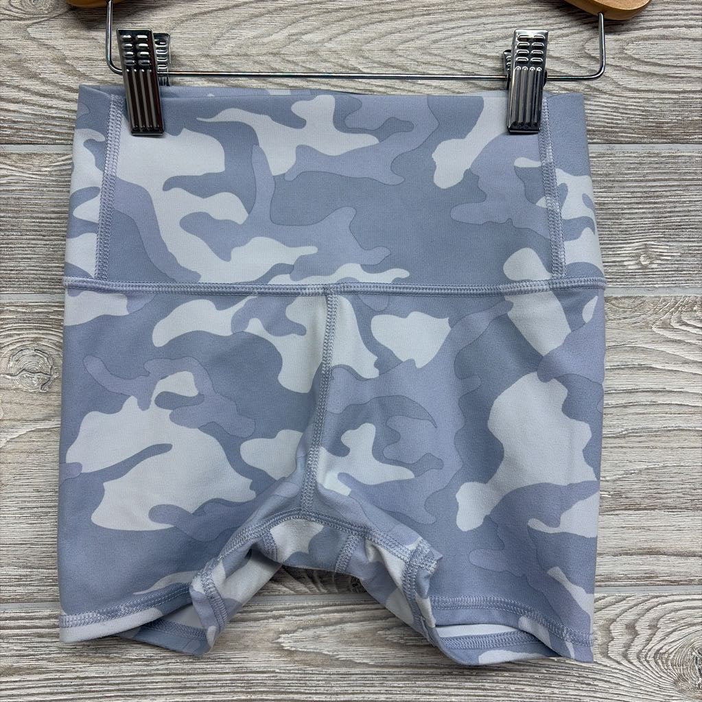 High Rise Bike Shorts Camo 6-6X