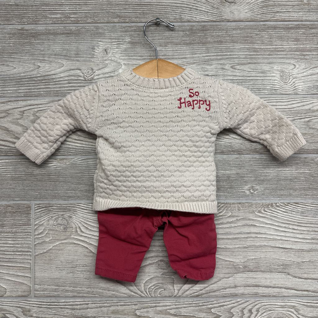 Sweater & Pants Heart NB