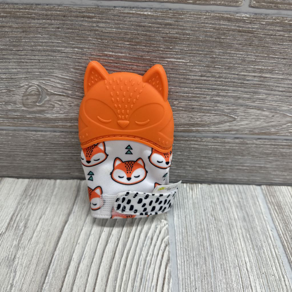 Teething Mitten Foxes