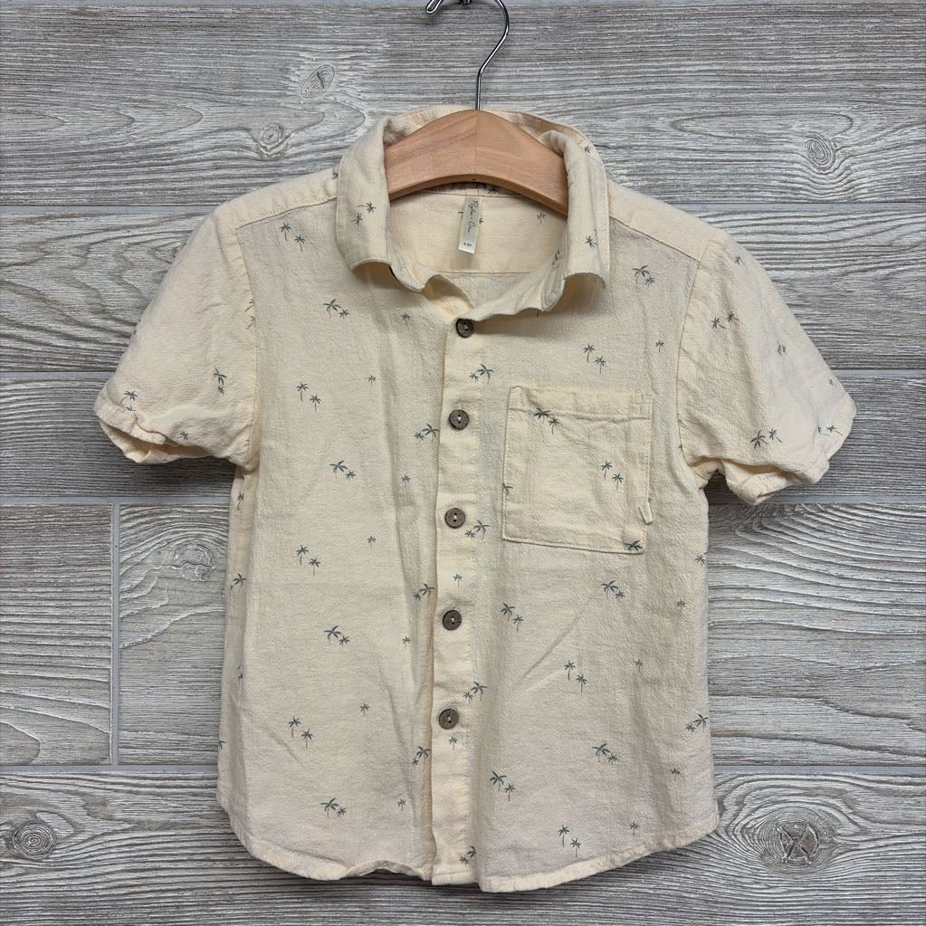 SS Button Up Shirt Palm Trees 4-5