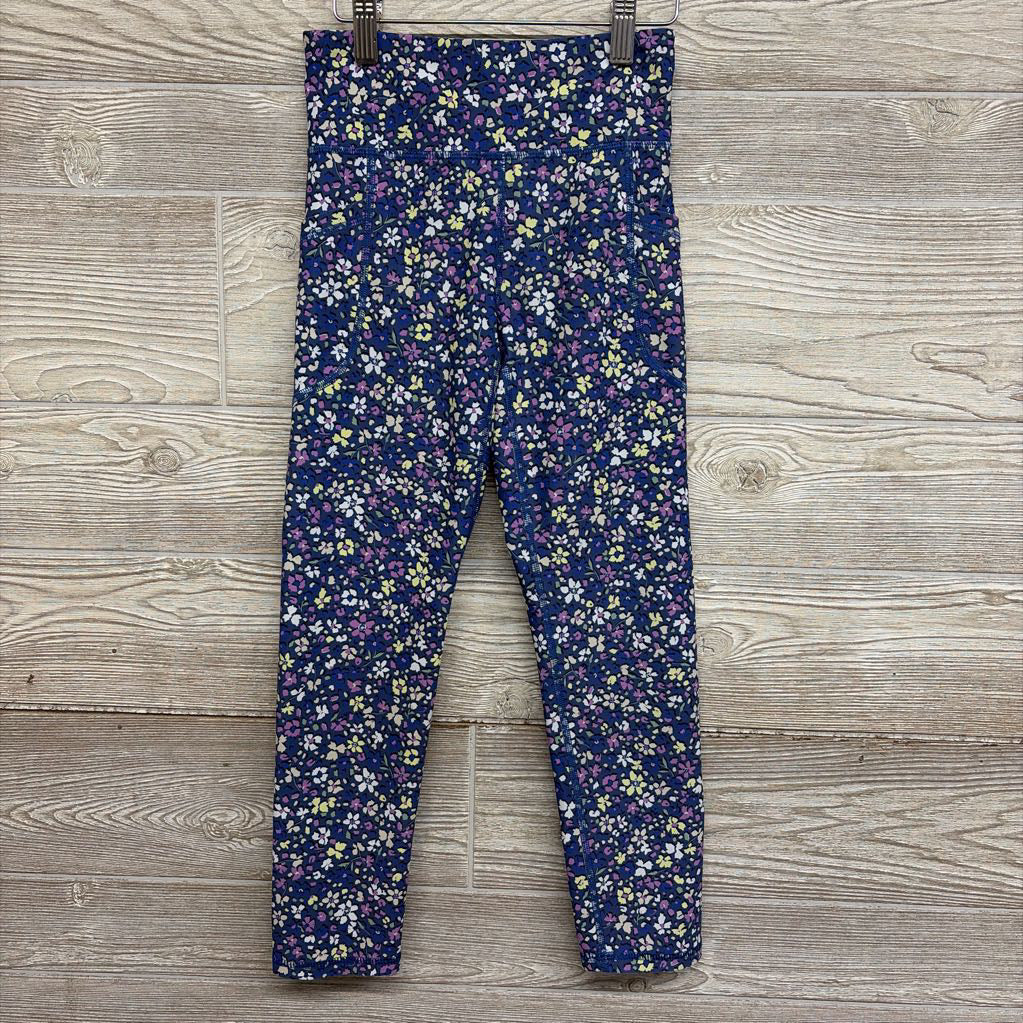 High Rise Power Leggings Flowers 8