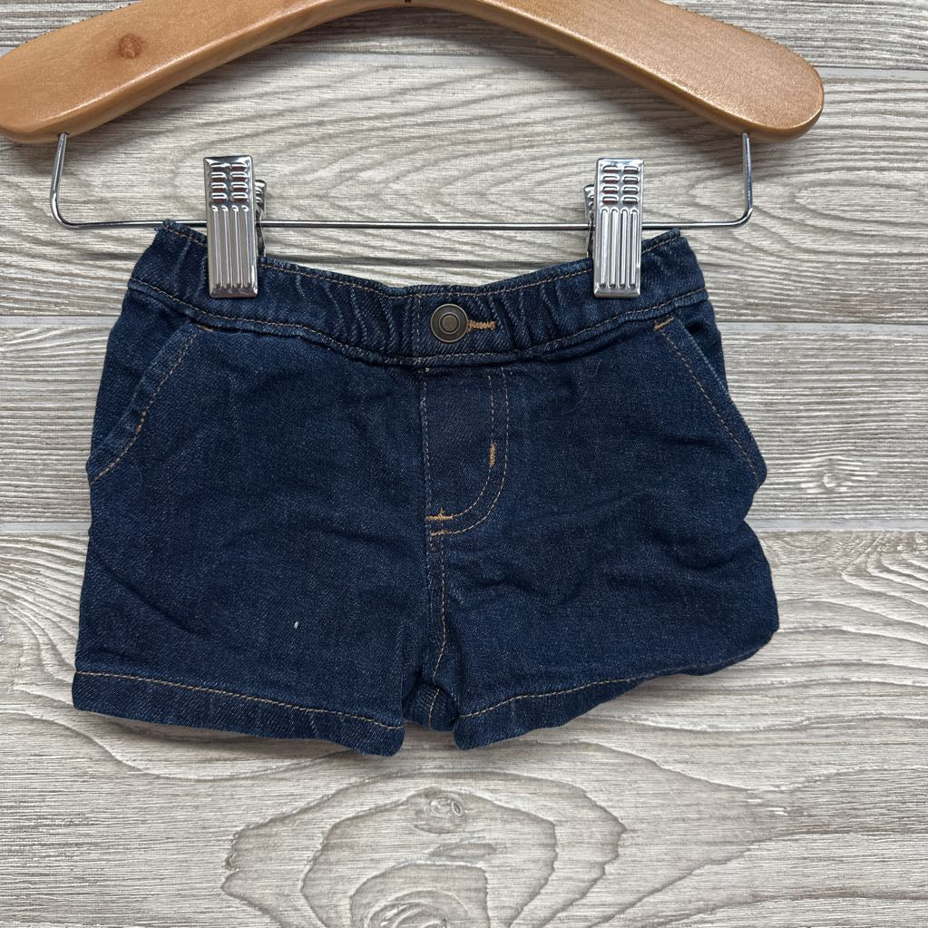 Denim Shorts 0-3M