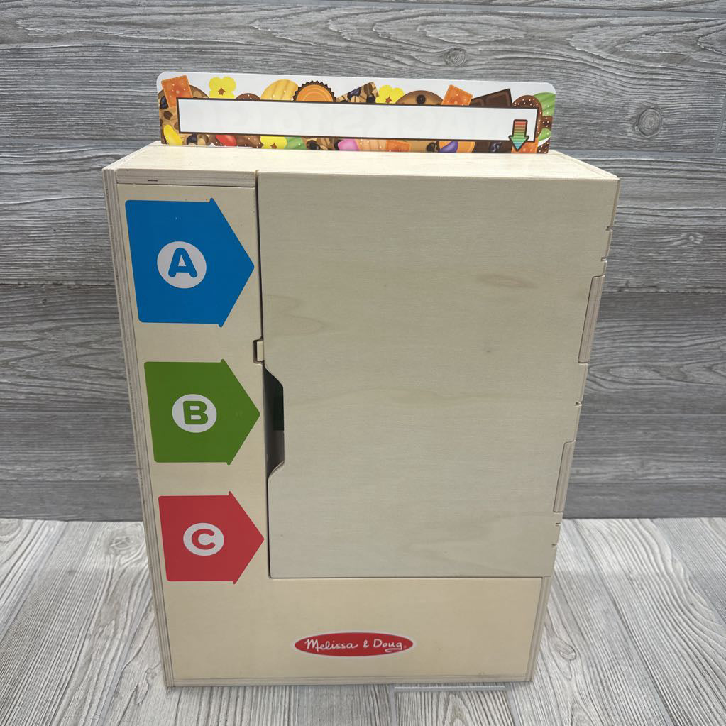 Sort, Stock & Select Wooden Vending Machine