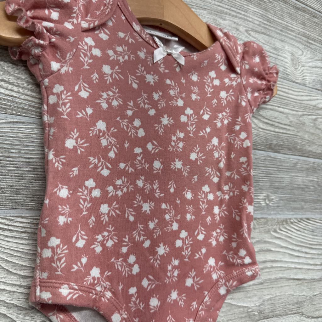 Bodysuit Flowers Bow 3-6M