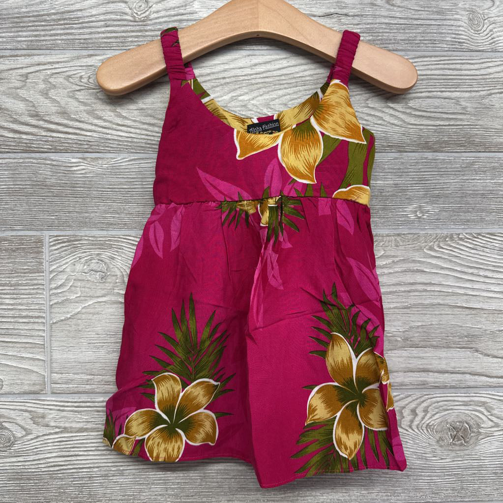 Tank Dress Flowers 6M