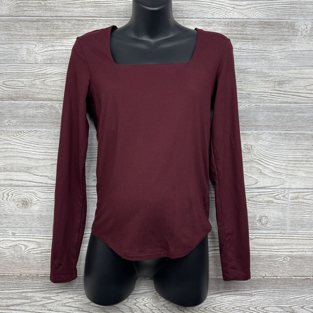 Square Neck LS Shirt Medium