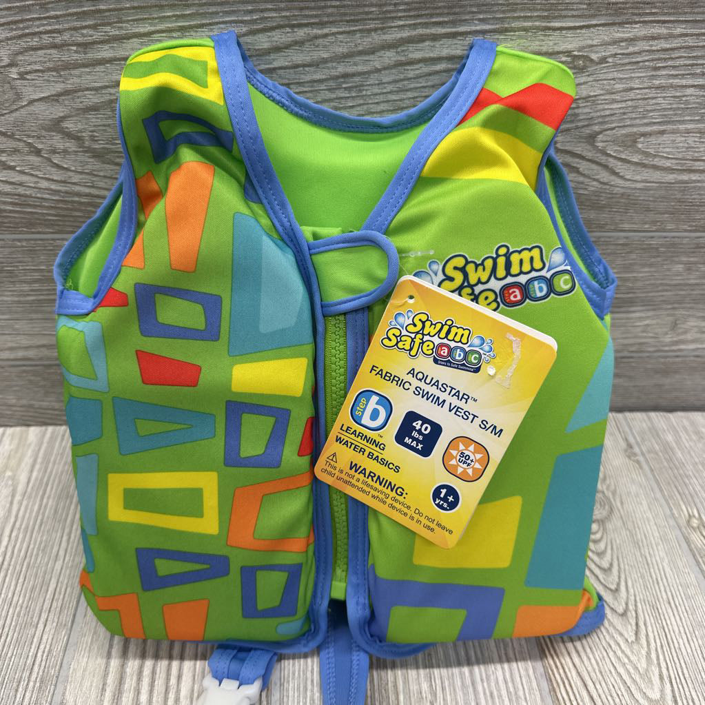 NEW Aquastar Fabric Swim Vest S/m