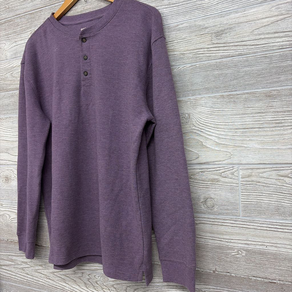 Ribbed Henley LS Shirt 16