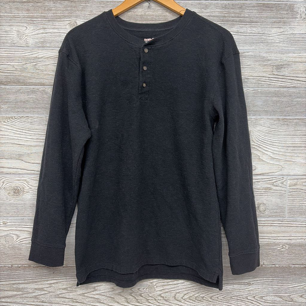 Ribbed Henley LS Shirt 16
