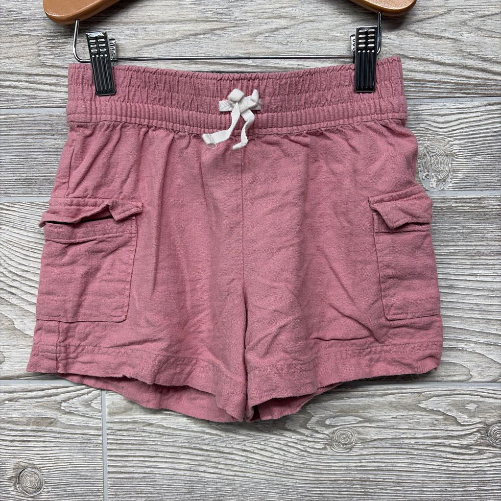 Linen Cargo Shorts 6-6x