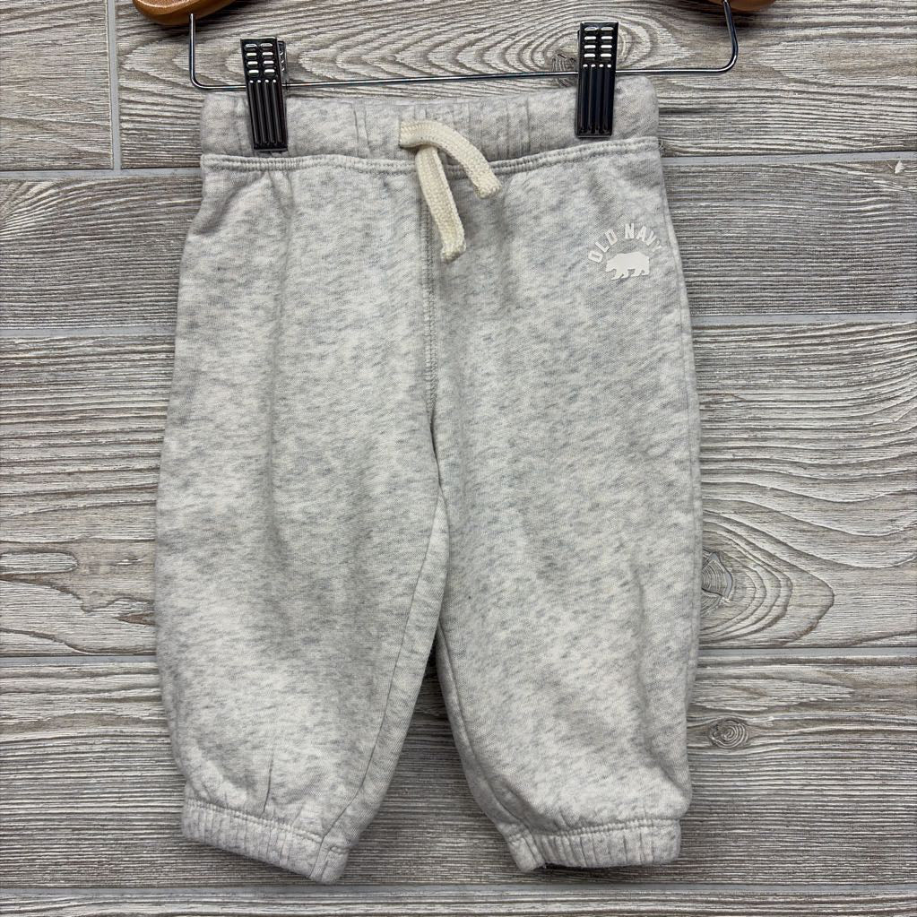 Drawstring Jogger Sweatpants Logo 6-12M
