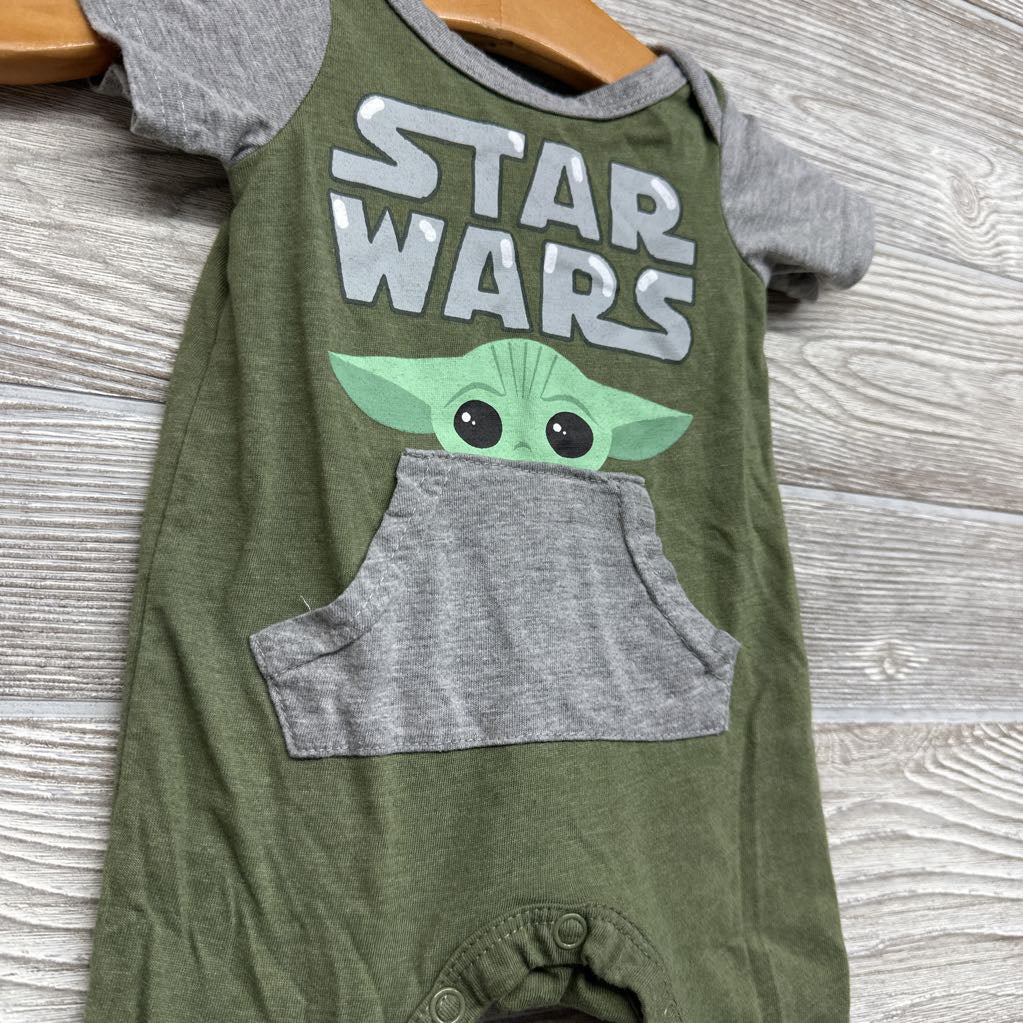 Outfit Baby Yoda Kangaroo Pocket NB
