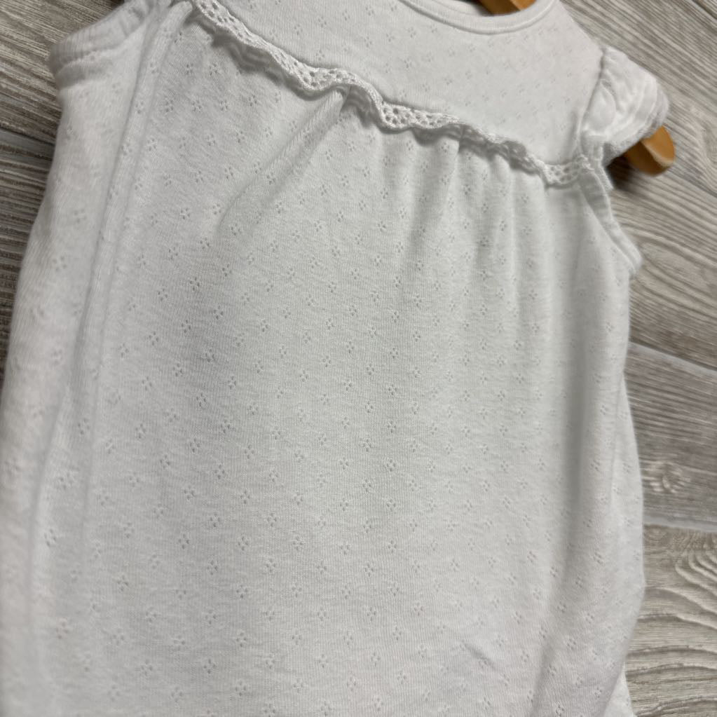 Cap Sleeve Pointelle Bodysuit Eyelet 9M