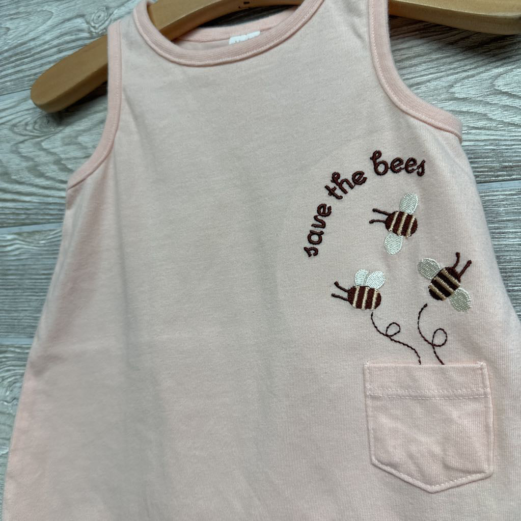 Tank Romper Save The Bees 12M