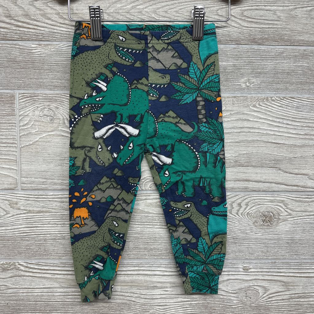 2 Pc PJs Dinosaurs Palm Trees 12-18M