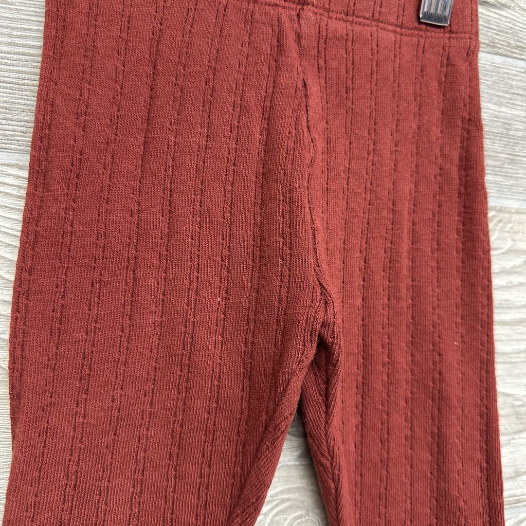 Pointelle Leggings Lettuce Trim 12M