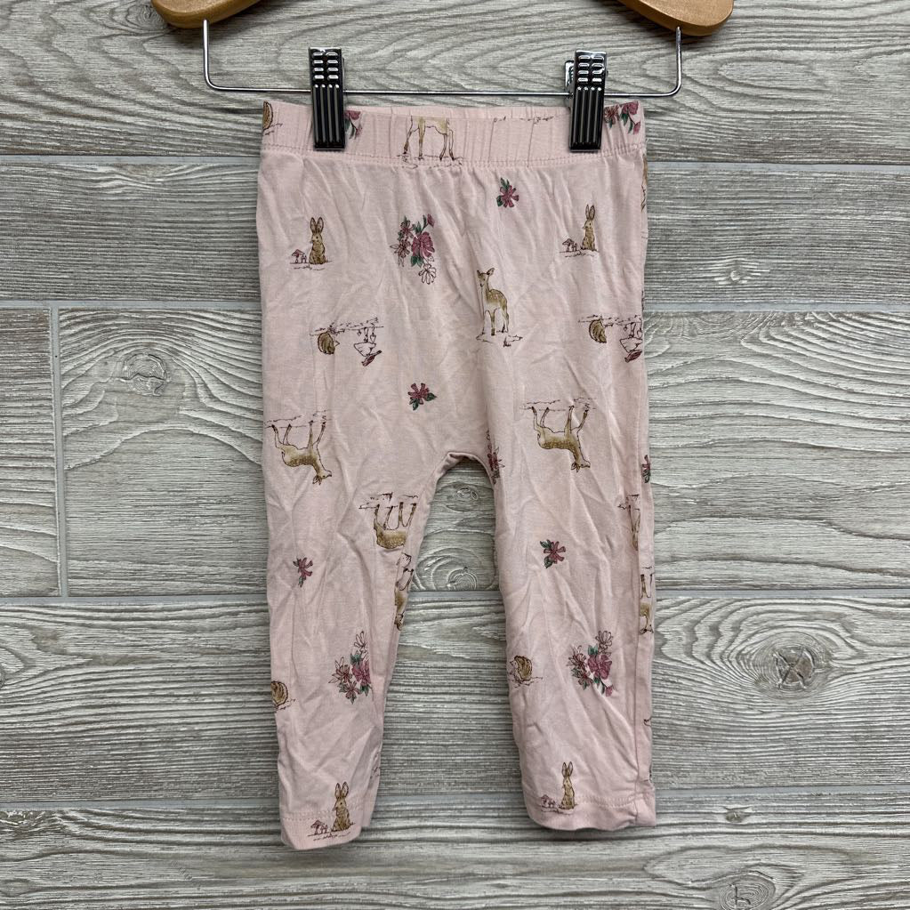 Purely Soft LS Bodysuit & Harem Pants Deer Flowers 12M
