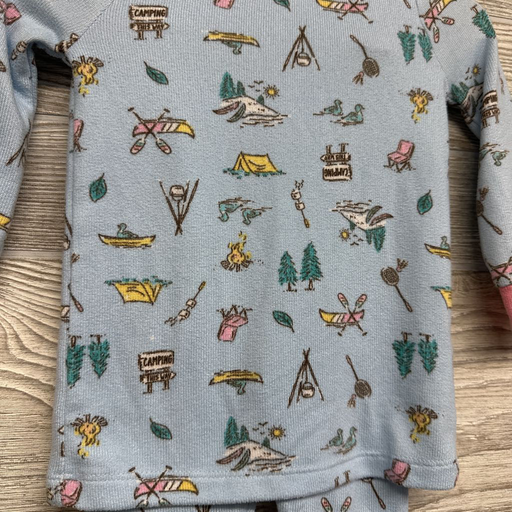 2 Pc LS Cozy PJs Canoes Camping 12M