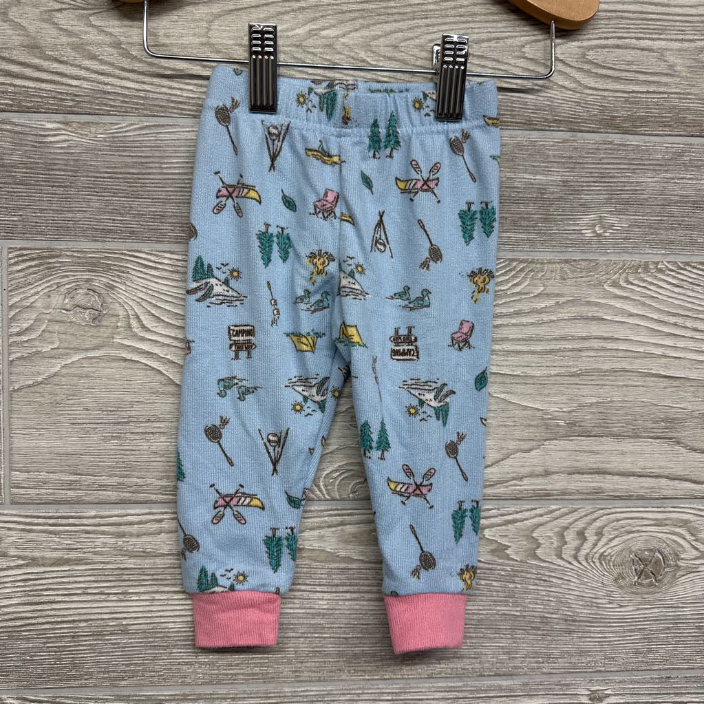 2 Pc LS Cozy PJs Canoes Camping 18M