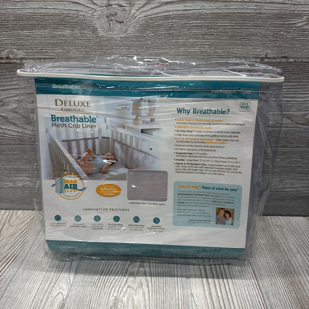 NEW Mesh Crib Liner