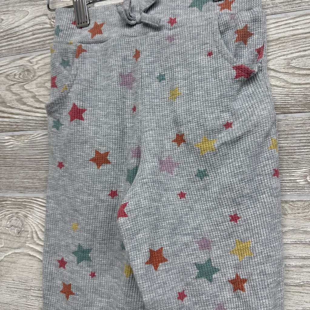 Waffle Knit Pants Stars 5t