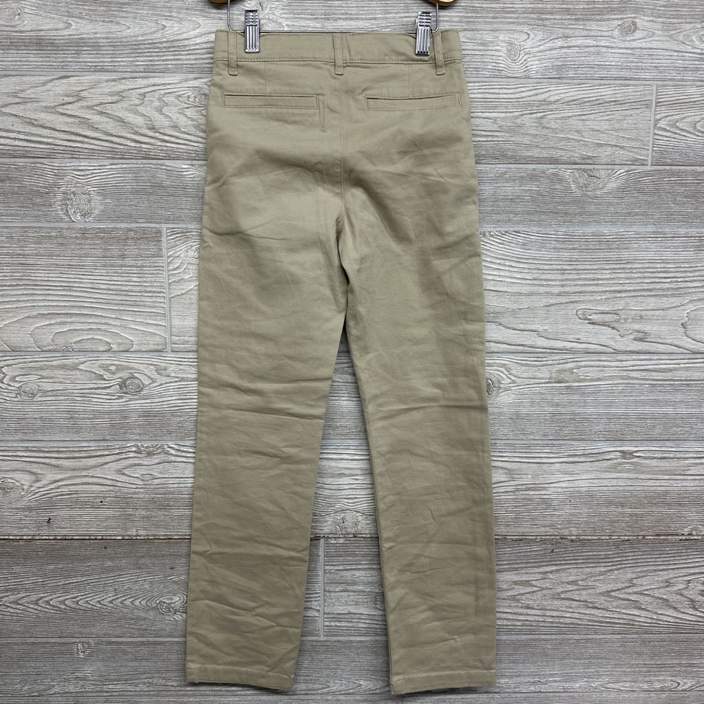Flat Front Chino Pants 10 Slim