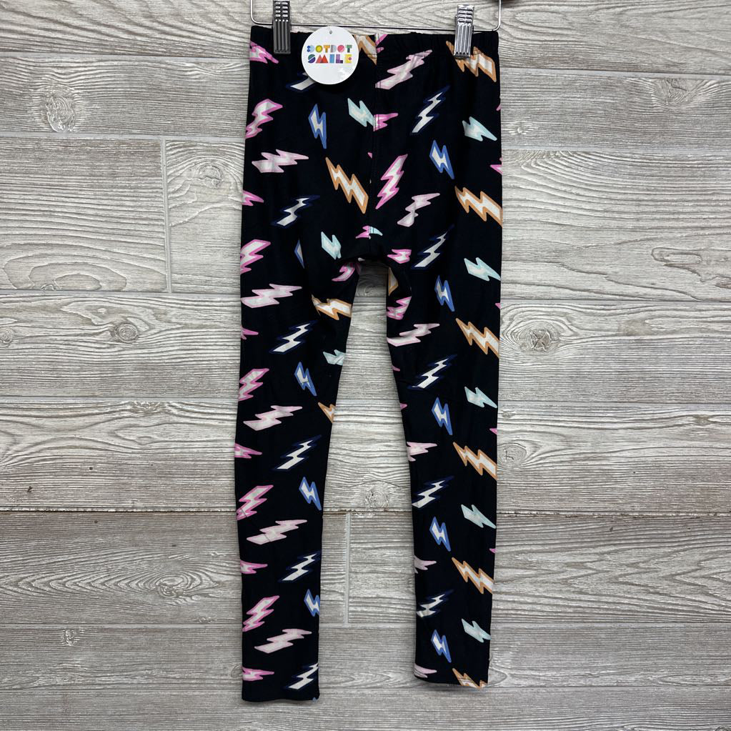 NEW Leggings Lightning Bolts 8-10