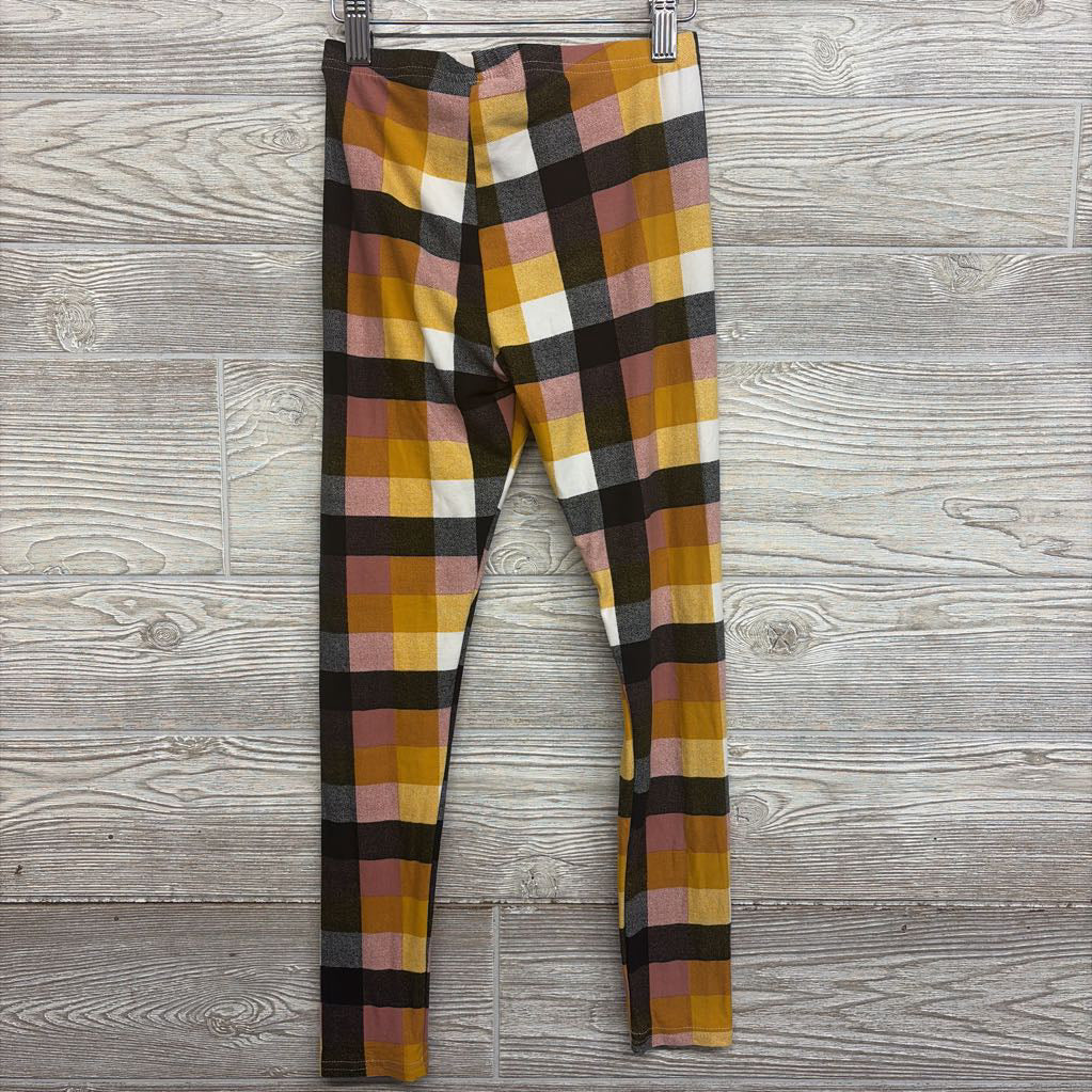 NEW Gingham Leggings 8-10