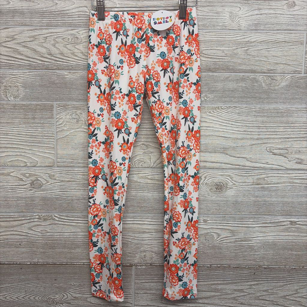 NEW Leggings Flowers 8-10