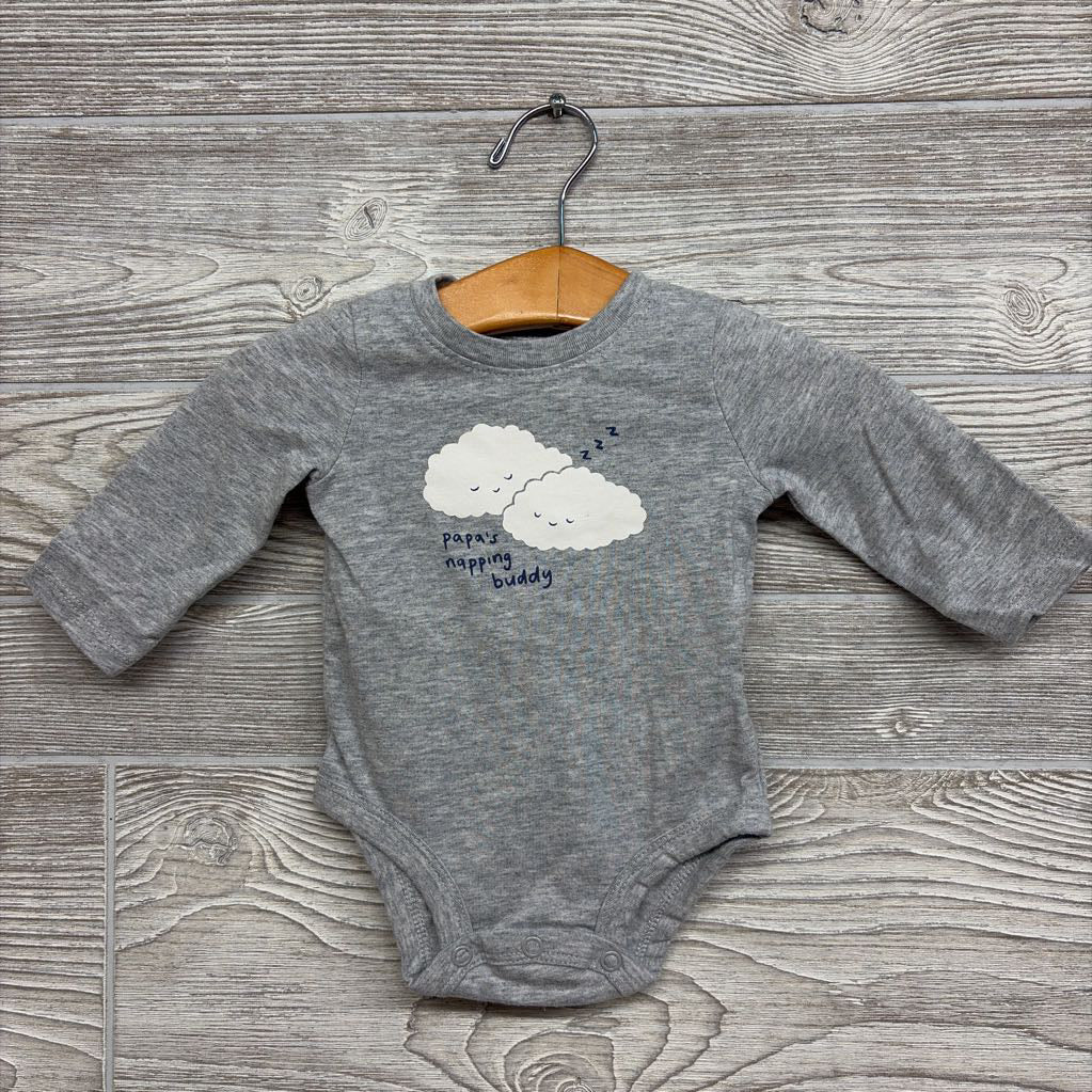 LS Bodysuit Papa's Napping Buddy 3M