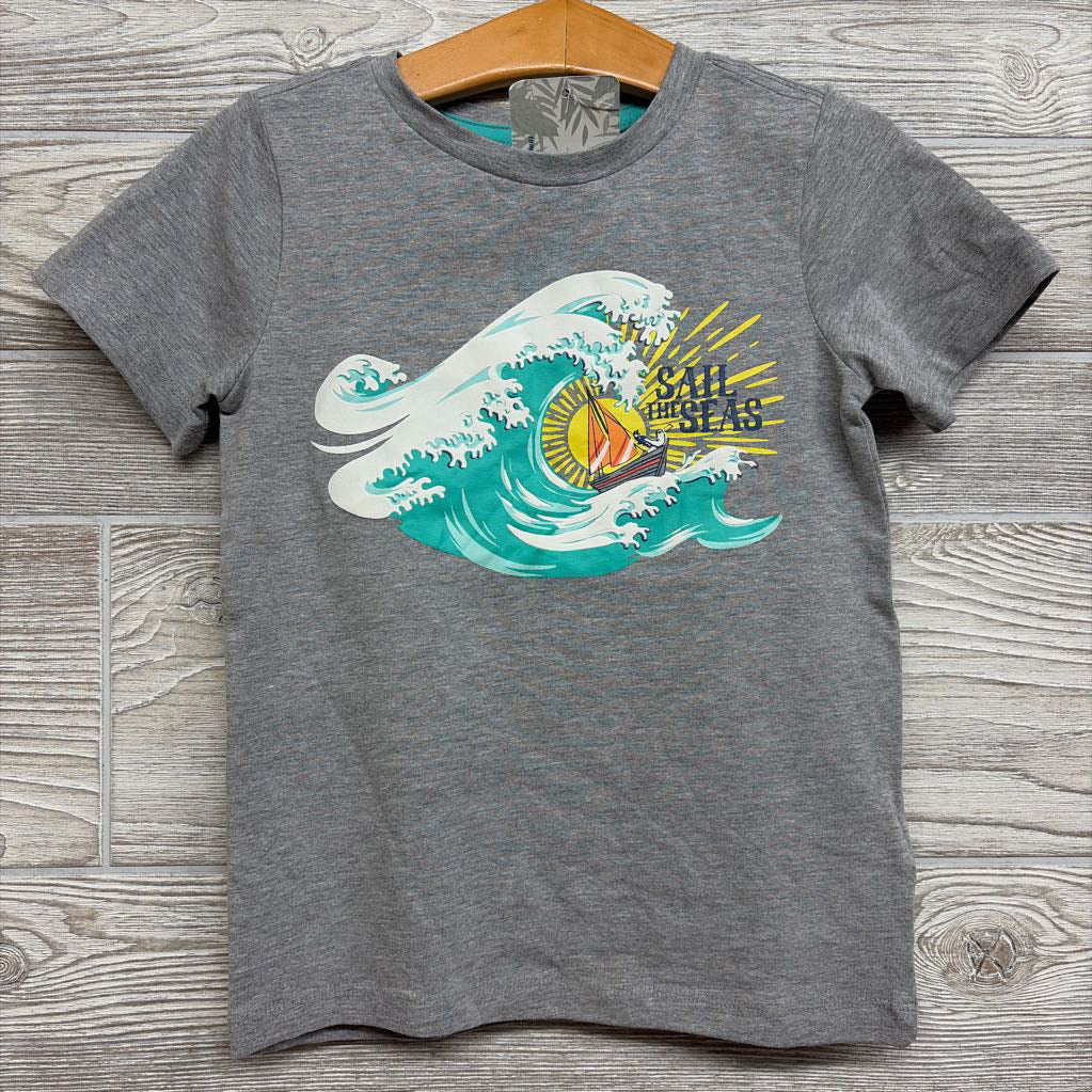 NEW Shirt Sail The Seas 4T