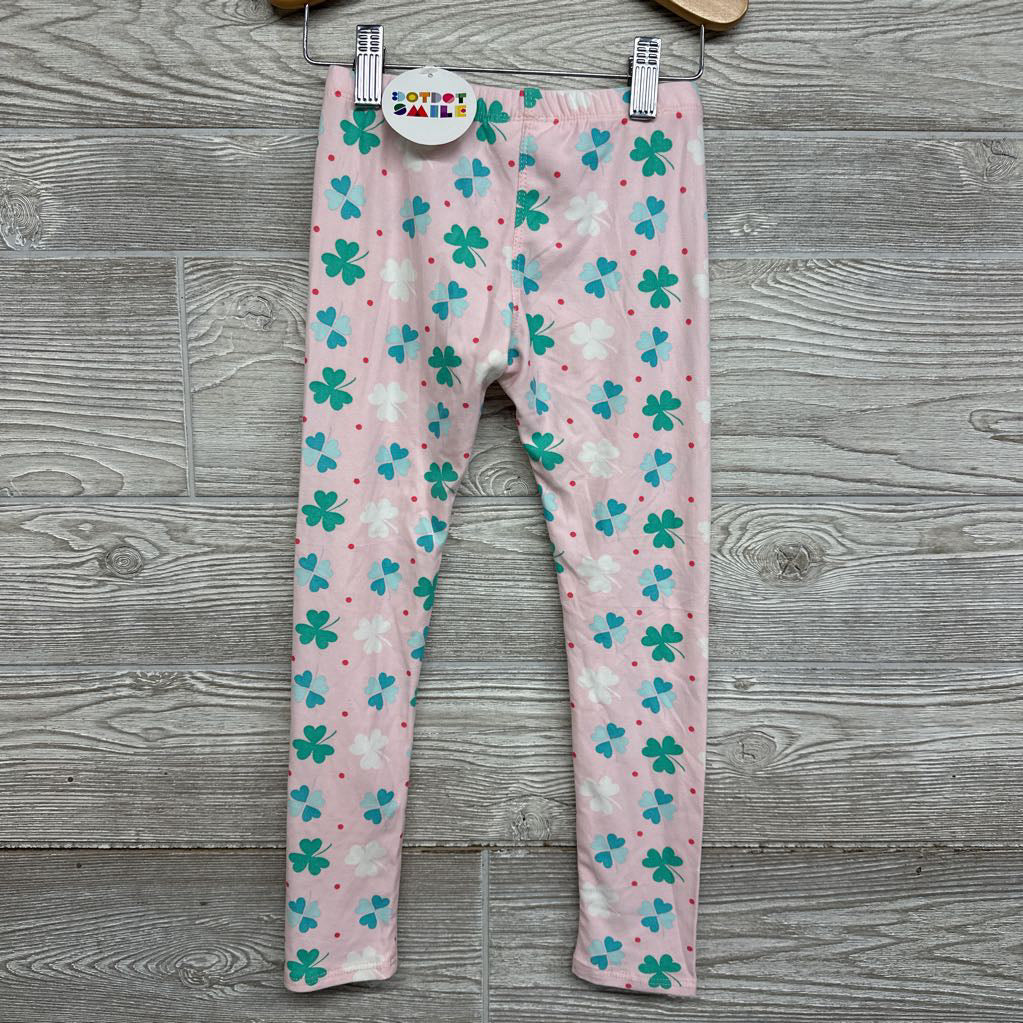 NEW Leggings Shamrocks & Dots 5-6
