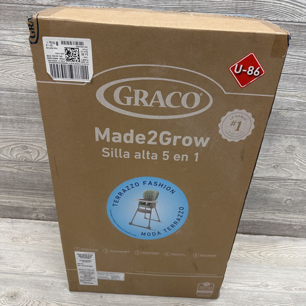 NEW Made 2 Grow 5 In 1 High Chair