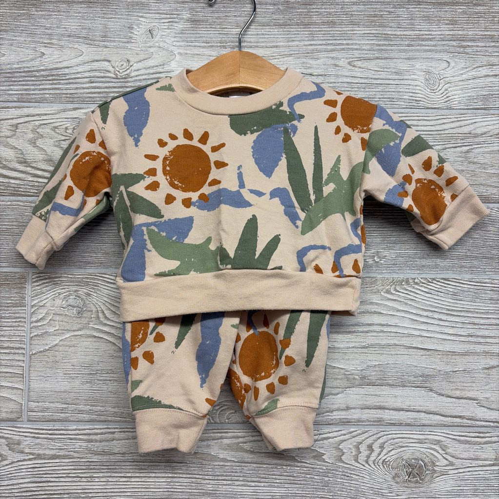 Crewneck & Joggers Suns Palm Trees 0-3M