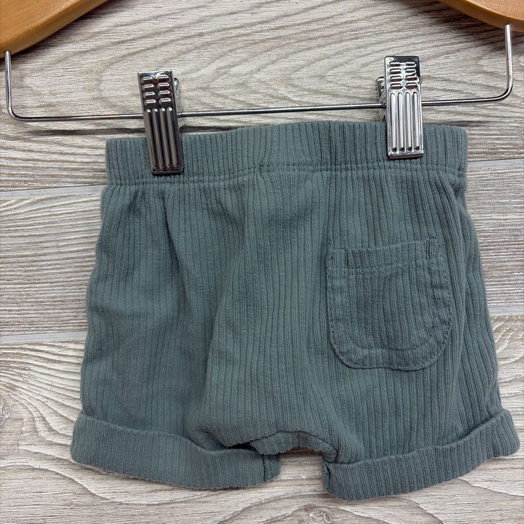 Ribbed Harem Shorts Buttons 6M