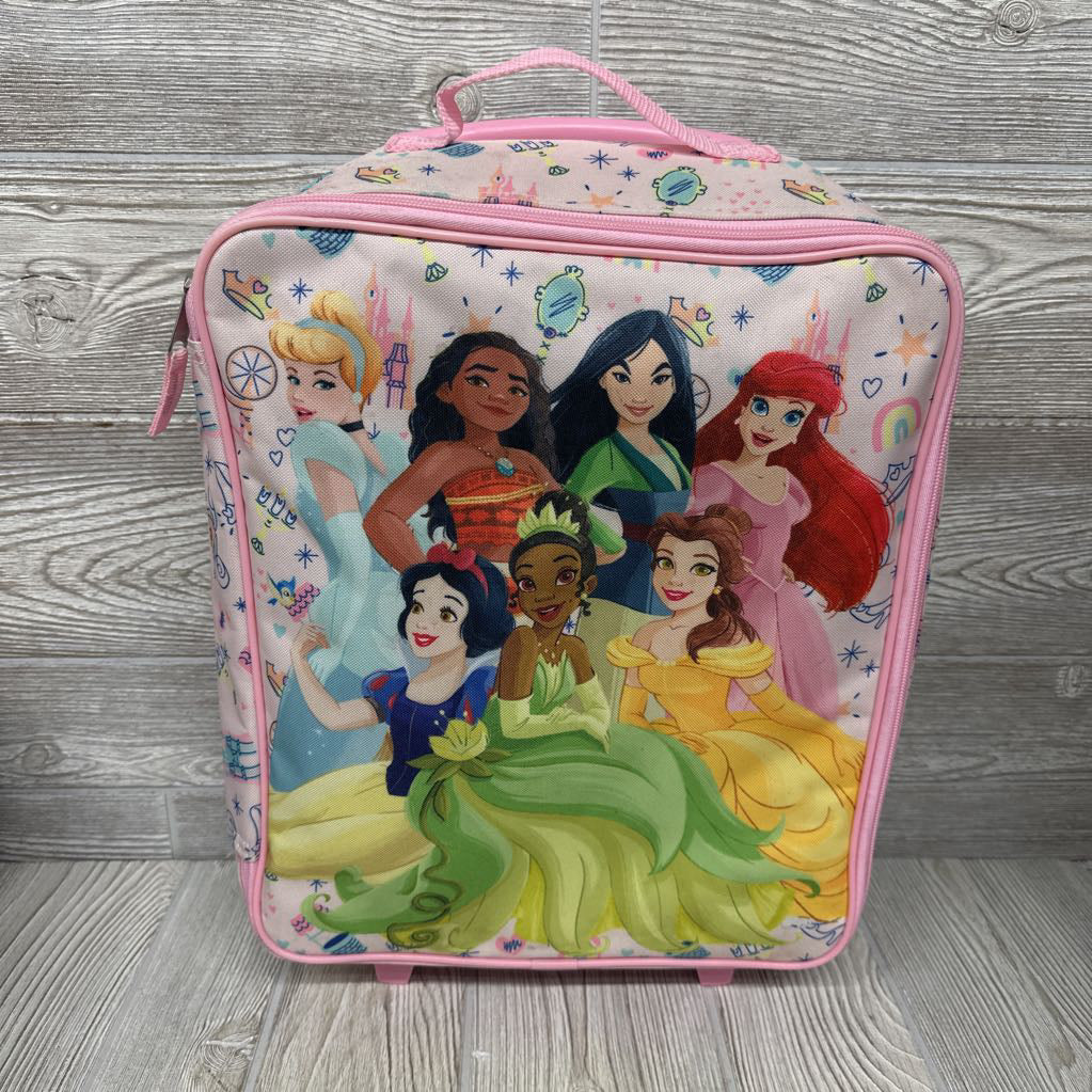 Princess Soft Sided Rolling Suitcase