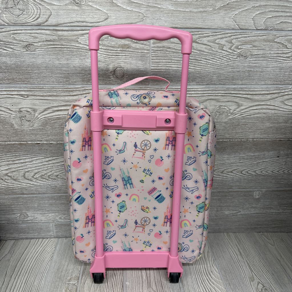 Princess Soft Sided Rolling Suitcase