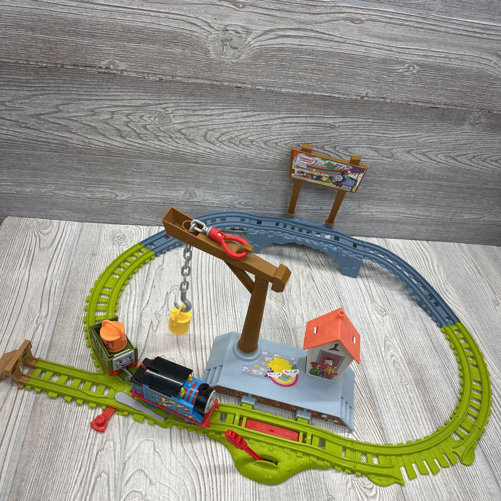 Thomas & Friends Paint Delivery Motorized Train and Track Set