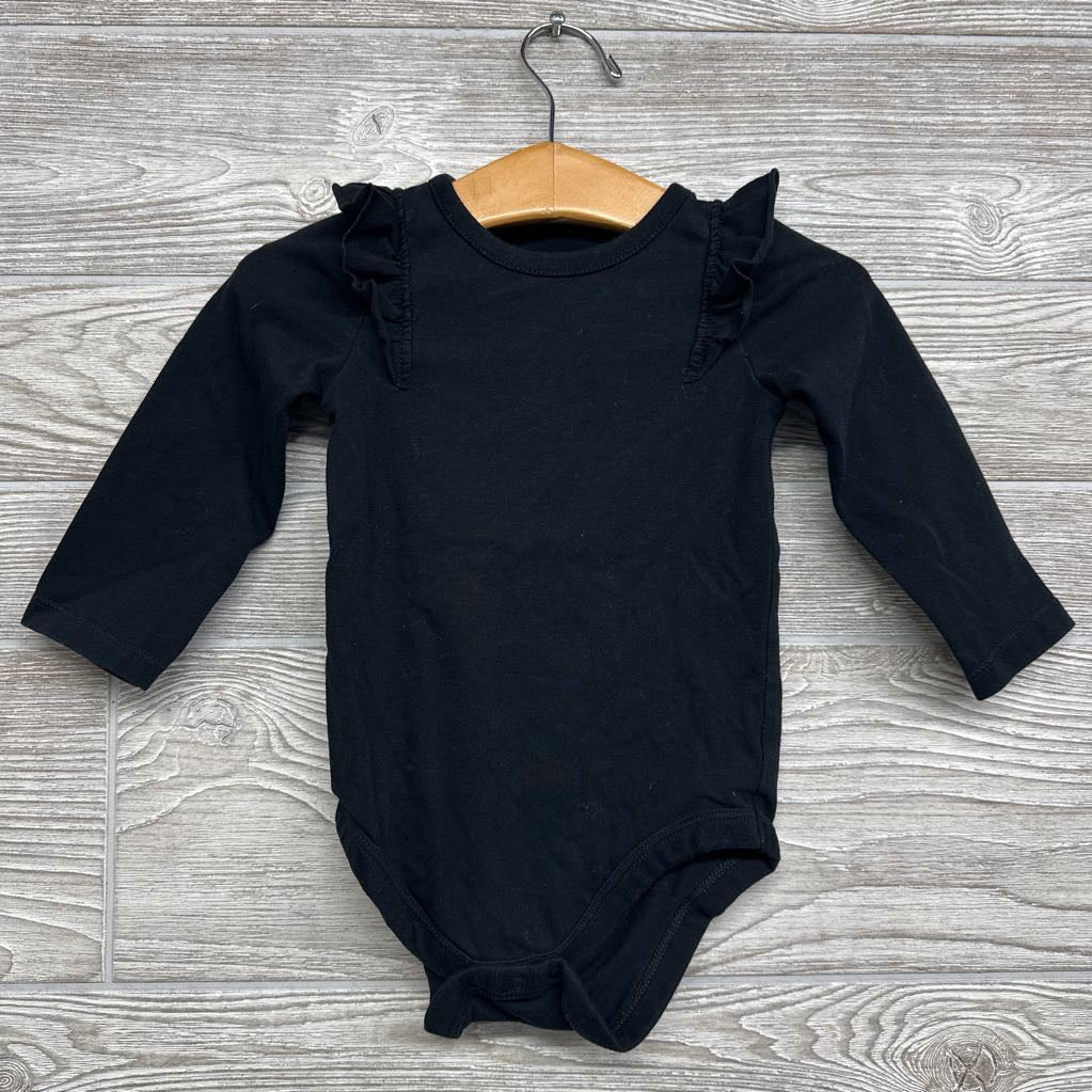 LS Bodysuit Ruffles 12M